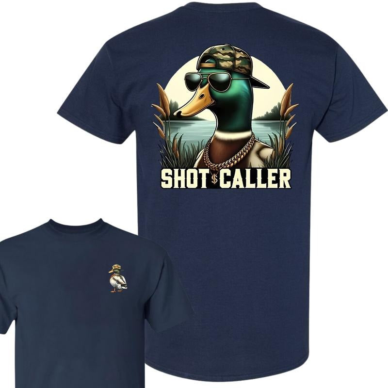 Hunting Duck T-shirt, Summer Hunting T-shirt, Unisex T-shirt, For Men, For Women style 001