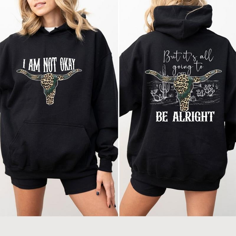I Am Not Okay Country Music Jelly Roll Shirt Sweatshirt Hoodie, Perfect for Fans of Jelly Roll & Honest Lyrics, Country Music Shirt, Gift For Fan
