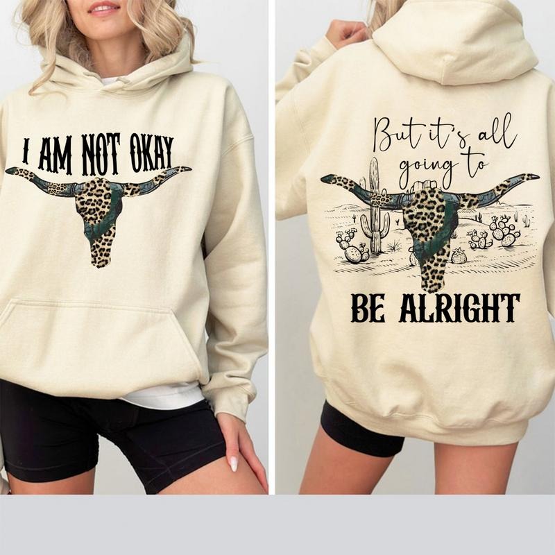 I Am Not Okay Country Music Jelly Roll Shirt Sweatshirt Hoodie, Perfect for Fans of Jelly Roll & Honest Lyrics, Country Music Shirt, Gift For Fan