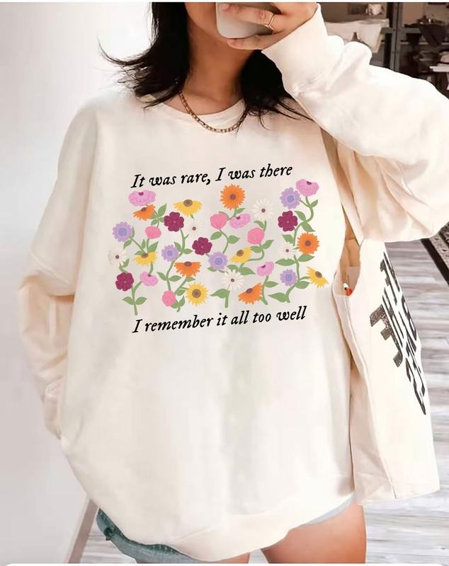 I Remember it All Too Well Sweatshirt, Xmas Sweatshirt Gift, Music Lovers Sweatshirt, Merry Christmas Flower Tee, Music Christmas Lyrics Shirt