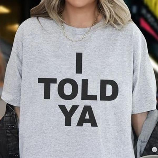 I Told Ya Tshirt, Zendaya Movie, Meme Shirt, Shirt Zendaya, I Told Ya Shirt, they told me i couldn't that's why i did, funny movie meme tee