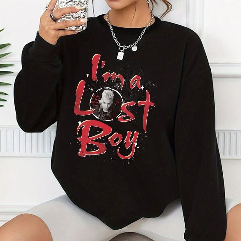 I'm A Lost Boy The Lost Boys Halloween T-Shirt, Vintage, Horror Film Halloween Shirt, Horror Movies Sweatshirt, The Lost Boys Scary Movie Tee, Hallowe