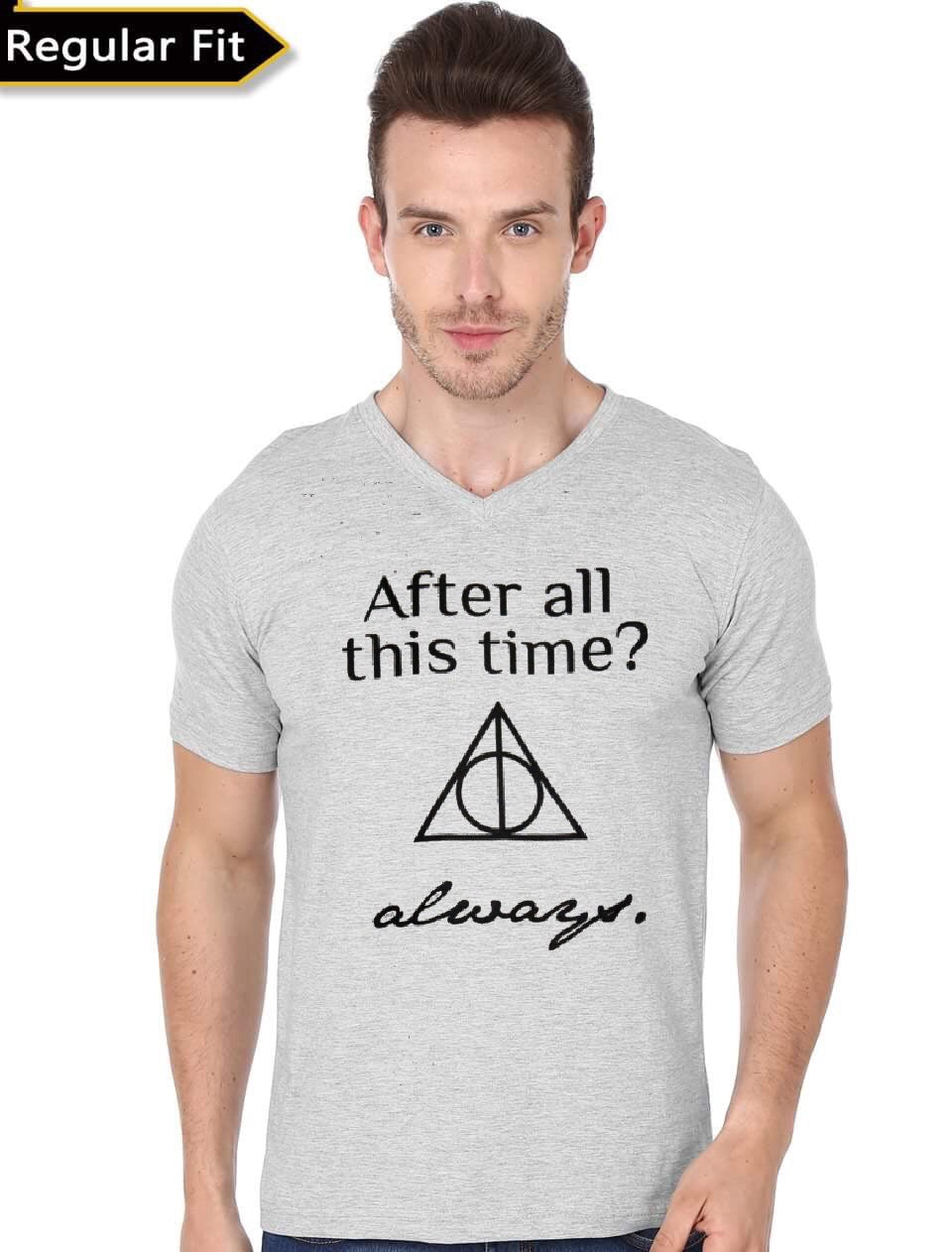 After All This Time? Always V-Neck T-Shirt
