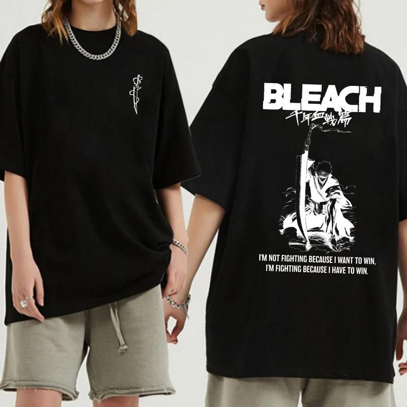 Ichigo Bleach Anime T-Shirt - Stylish & Comfortable Tee for Fans