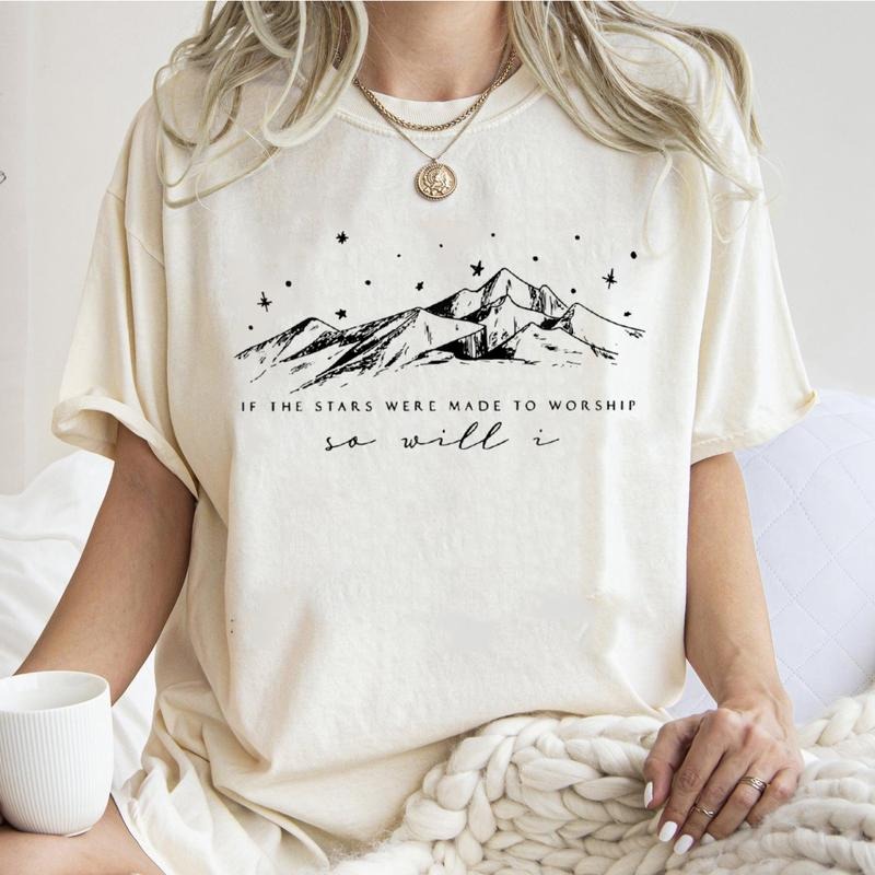 If The Stars Were Made The Worship So Will I T-Shirt Unisex Classic Cotton style 001