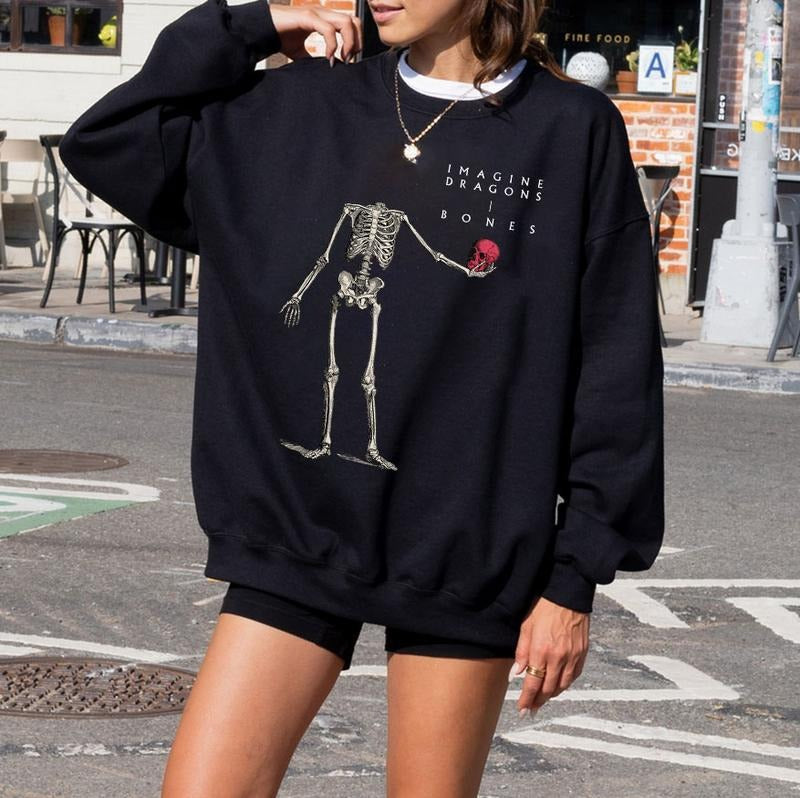 Imag1ne Drag0ns Bones Shirt , Imag1ne Drag0ns Concert Outfit , Imag1ne Dr4g0ns Loom Tour Shirt, Music Shirt, Gift For ID Fans