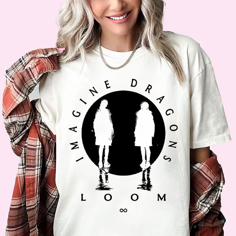 Imaglne Drag0ns Shirt, Imag1ne Drag0n Loom World Tour 2024 Concert Shirt, Hoodie, Sweatshirt, Imaginee Dr4gons New Album, Music Shirt