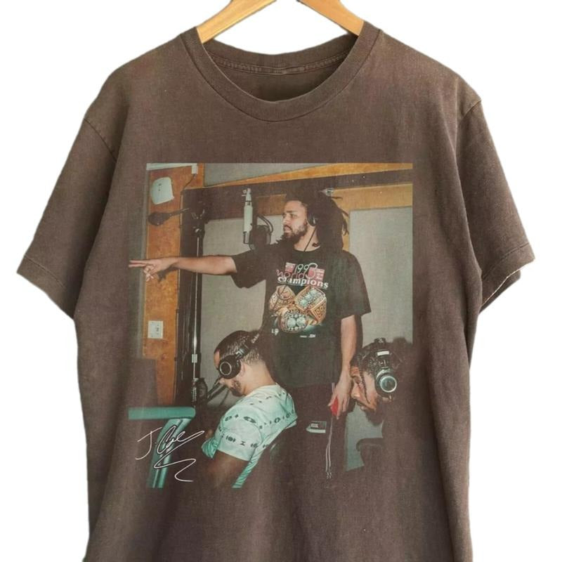 J Cole Graphic Shirt, Hip Hop Rap T-shirt, Neightbors J cole Tour Unisex Shirt Streetwear Clothing