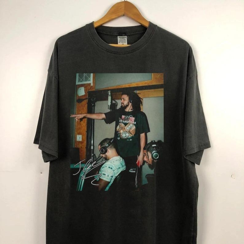 J Cole Graphic Shirt, Hip Hop Rap T-shirt, Neightbors J cole Tour Unisex Shirt Streetwear Clothing