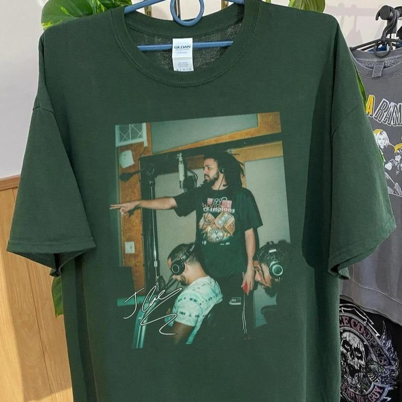 J Cole Graphic Shirt, Hip Hop Rap T-shirt, Neightbors J cole Tour Unisex Shirt Streetwear Clothing