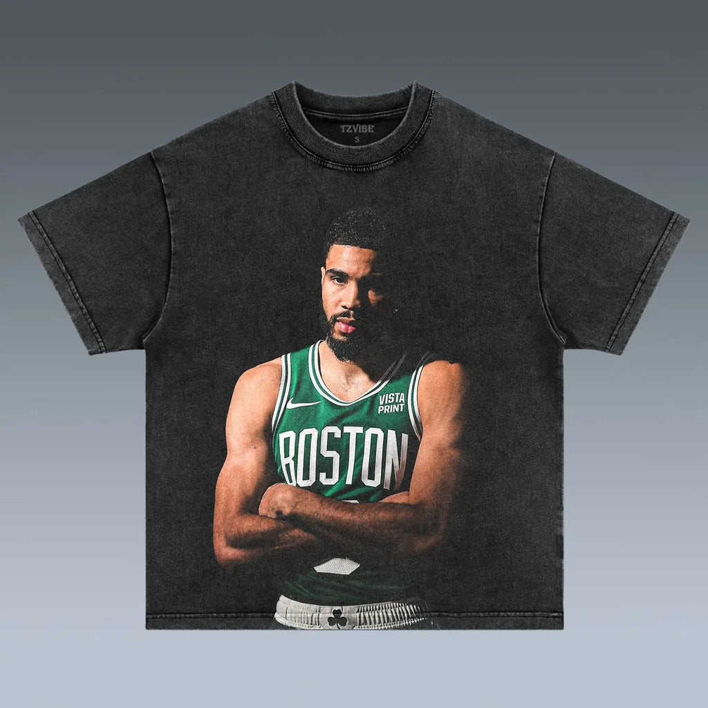 JAYSON TATUM VINTAGE TEE Style001