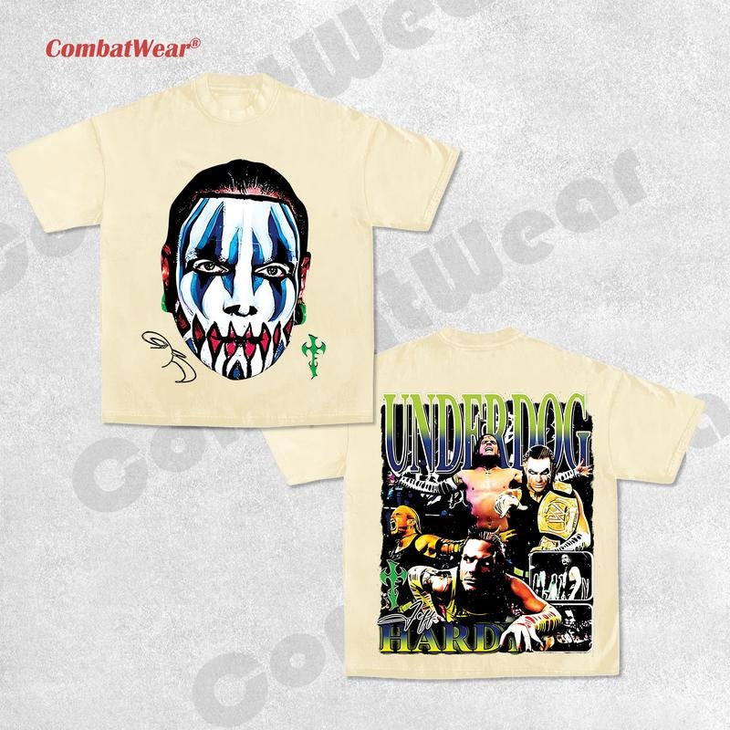 JEFF HARDY Wrestling Tee, Wrestling Graphic Tee, WWE Shirt, MMA Shirt, Sports T-shirt, Wrestling Gift, Gift for Him Hoodie Beckie Dean