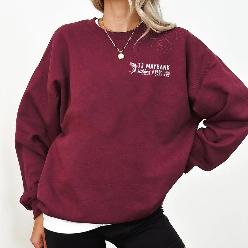 JJ Maybanks 2 Sides Kildare Deepsea Character T-Shirt, JJ Maybank Outfit, OBX SS4 Show Shirt, Beach Tee, Spring Break Tee Gift For Movies Lovers Fabric