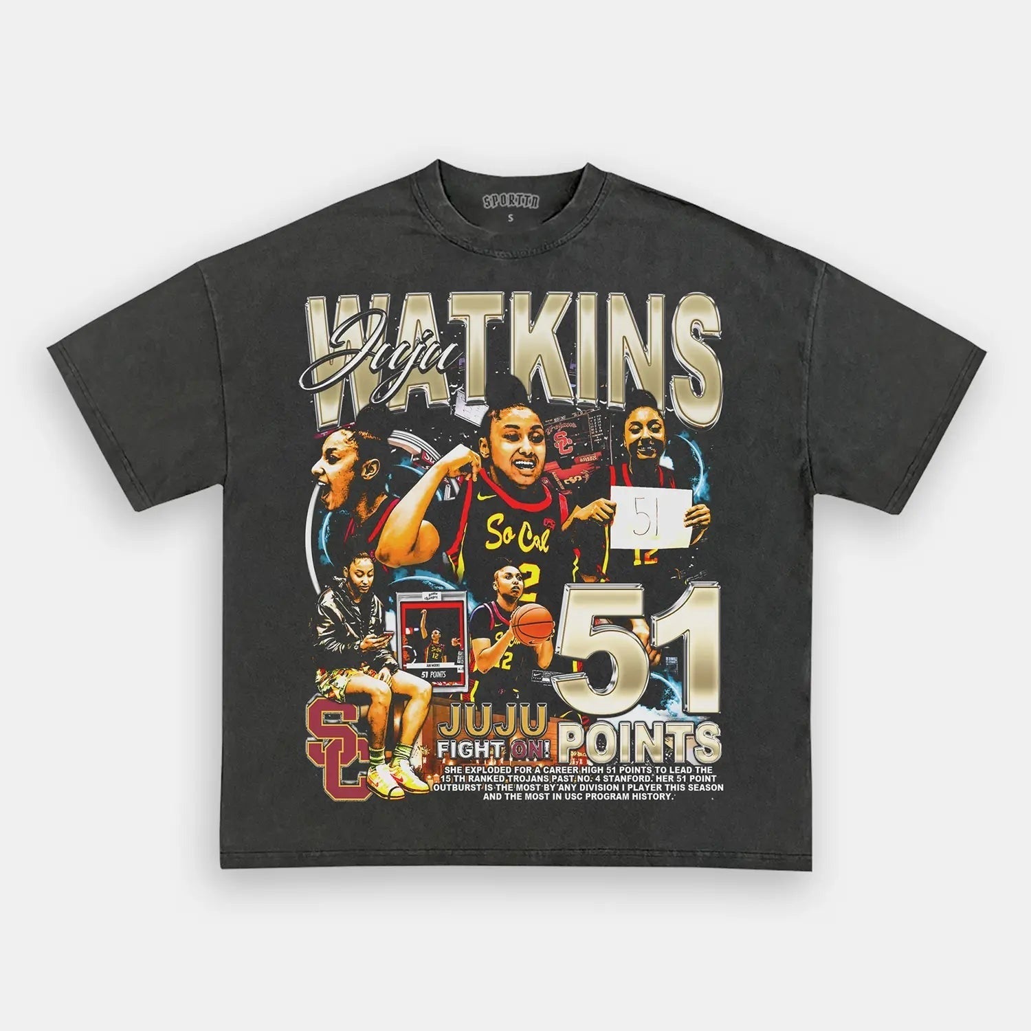 JUJU WATKINS V2 TEE Style004