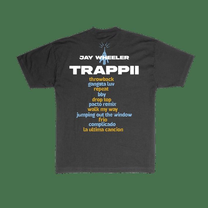 Jay Wheeler Merch Trappii Vision T-Shirt Gifts For Music Fans Father's Day Gift for Dad