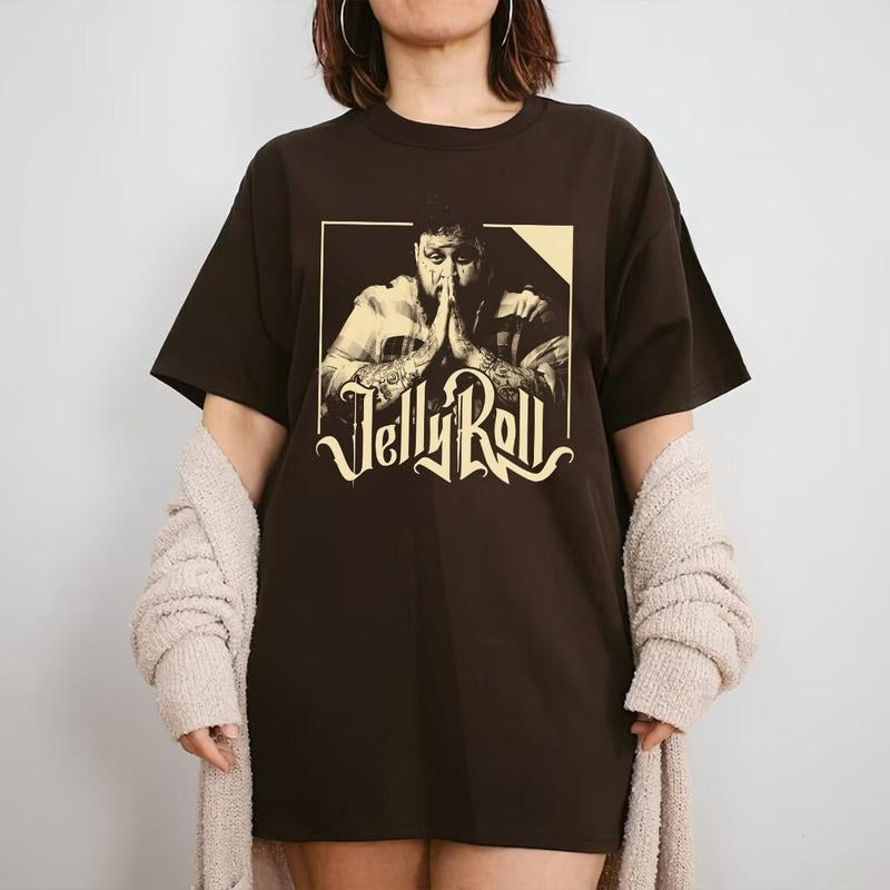 Jellyrol concert 2023 Shirt Jelly country music Shirt, Retro Jelly Gift fans Graphic Shirt, Jelly Graphic shirt, Gift for men women shirt
