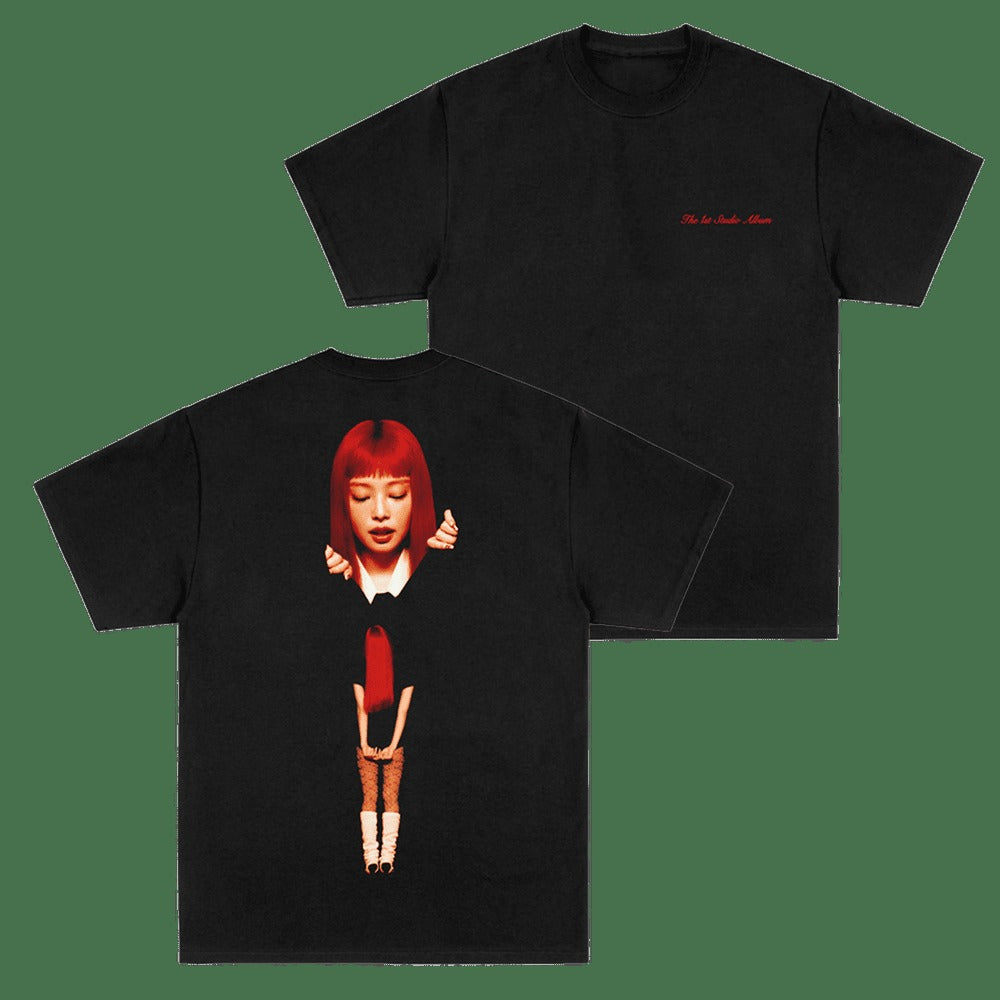Jennie Merch Ruby Black Album Kpop T-Shirt Music Lovers Gifts For Fans