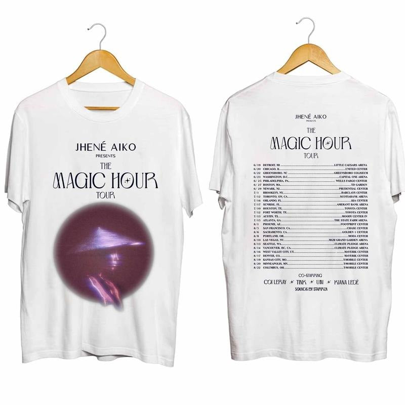 Jhene Aiko The Magic Hour Tour 2024 Shirt, Jhene Aiko Fan Shirt, Jhene Aiko 2024 Tour Shirt, The Magic Hour 2024 Concert Shirt , Free Shipping, Unisex T-Shirt, Crewneck Sweatshirt, Hoodie, tour 2024 shirt, retro shirt