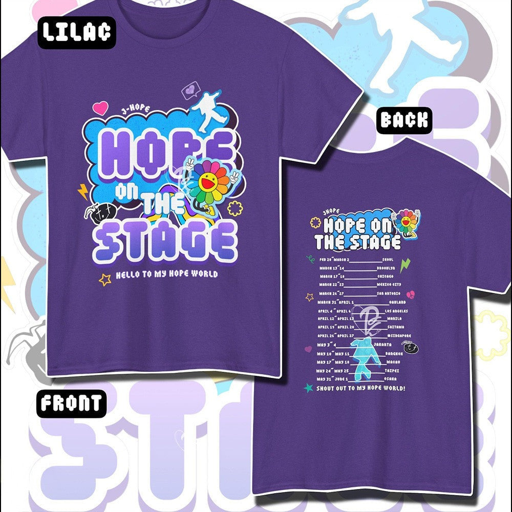 Jhope Merch Tour Hope On The Stage T-Shirt Music Lover Gifts For Fan