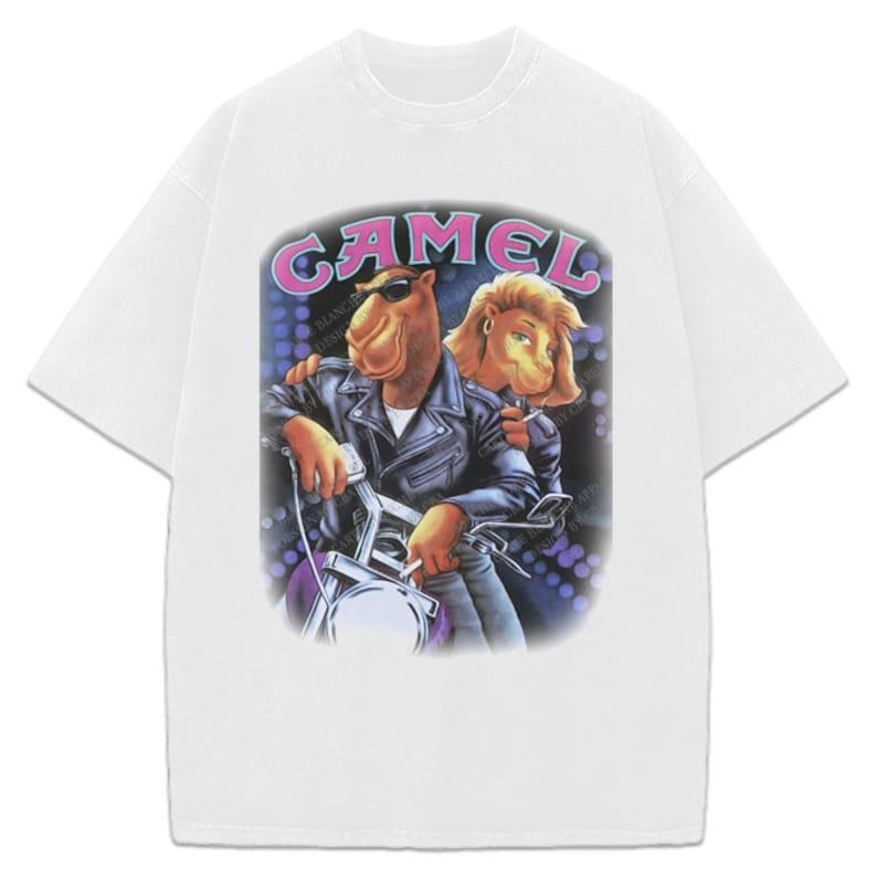 Joe Camel T-Shirt Joe Camel Motorcycle Vintage  T-shirt, sweater  Hoodie
