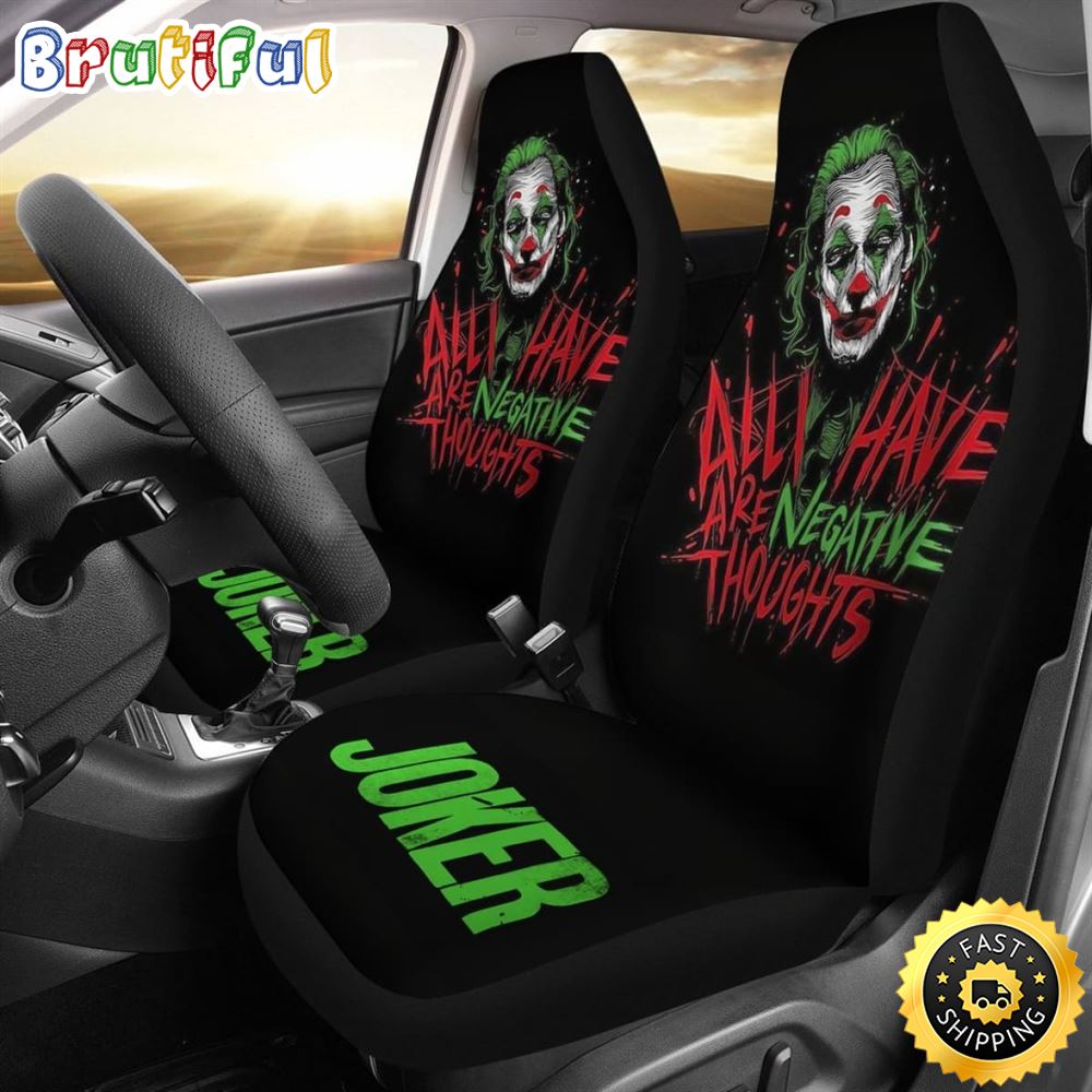 Joker Car Seat Covers Suicide Squad Movie Fan