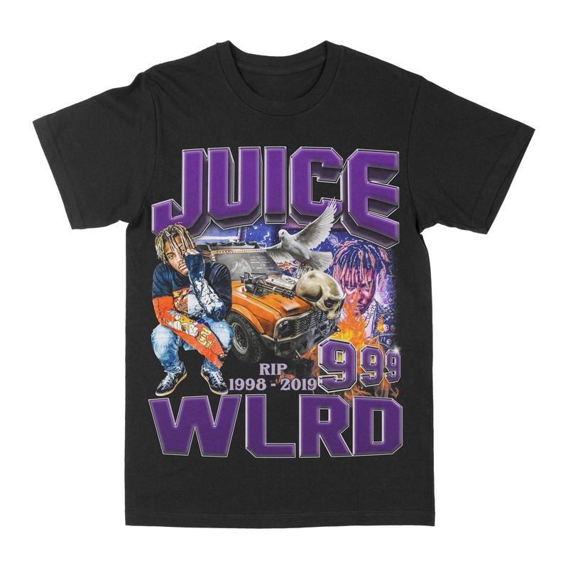 Juice 999 Graphic Tee, For Fans Of Wrld Shirt, Hip Hop Rap Style Tee, unisex Hoodie, Sweatshirt