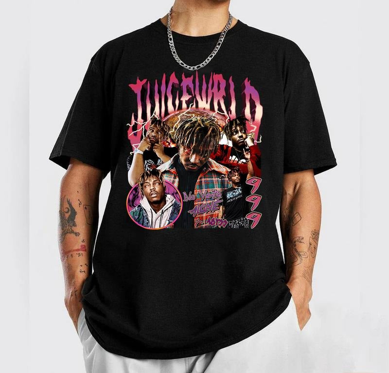 Juice Graphic Shirt, Legends Never Die Shirt, 999 Wrld Fan Made Tee, Unisex Hoodie, Sweatshirt