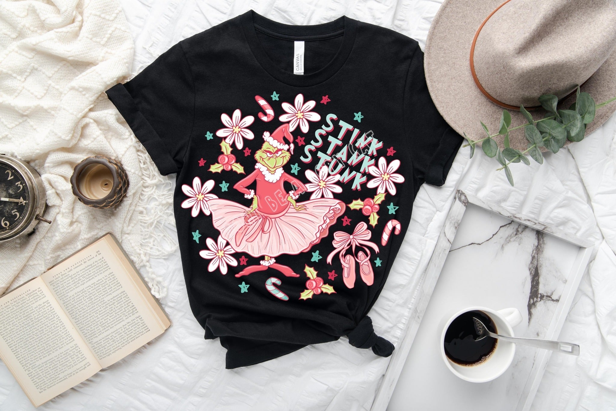 WINTER FAV RUN- STINK STANK STUNK- UNISEX TEE ADULTS/KIDS