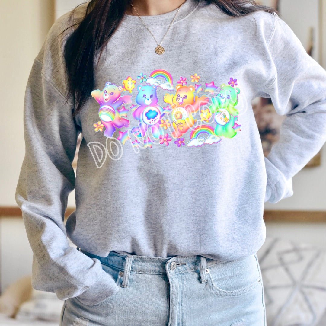 NEON BEARS - BATCH 80 - UNISEX TEE ADULTS/KIDS