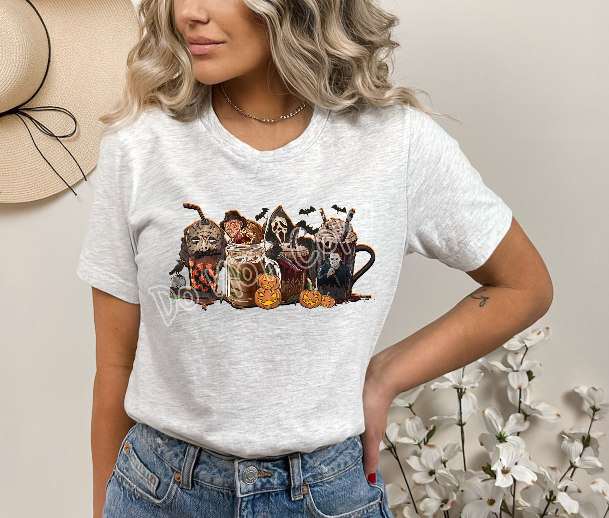 HORROR COFFEE -UNISEX TEE ADULTS/KIDS
