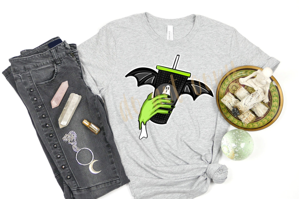 TSF RUN-CUP OF GHOUL UNISEX TEE ADULTS/KIDS