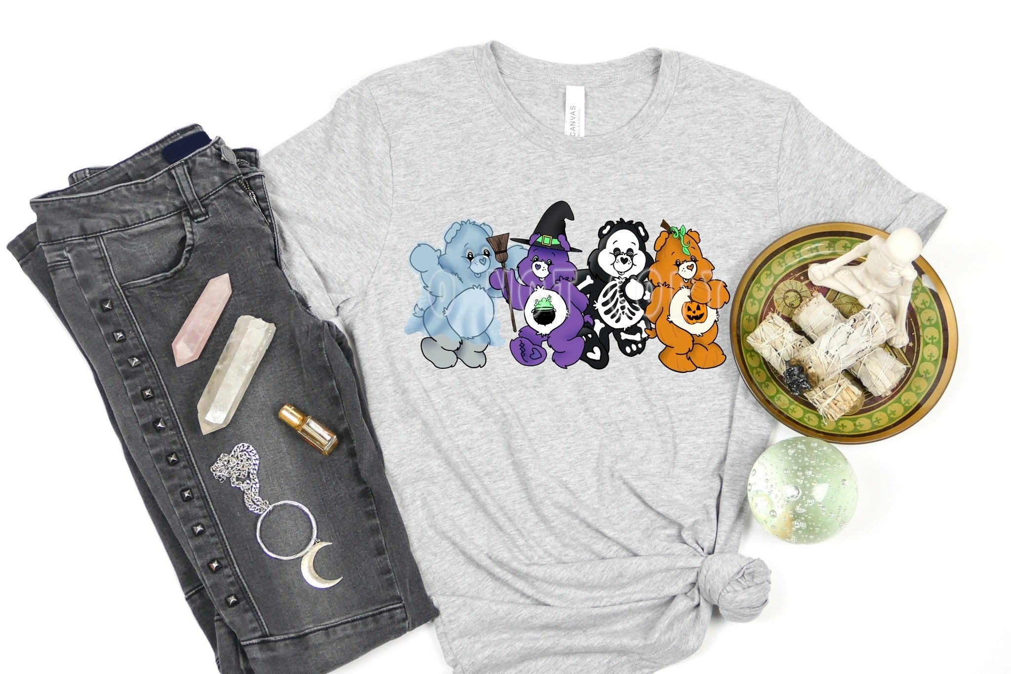 TSF RUN-SPOOKY BEARS UNISEX TEE ADULTS/KIDS