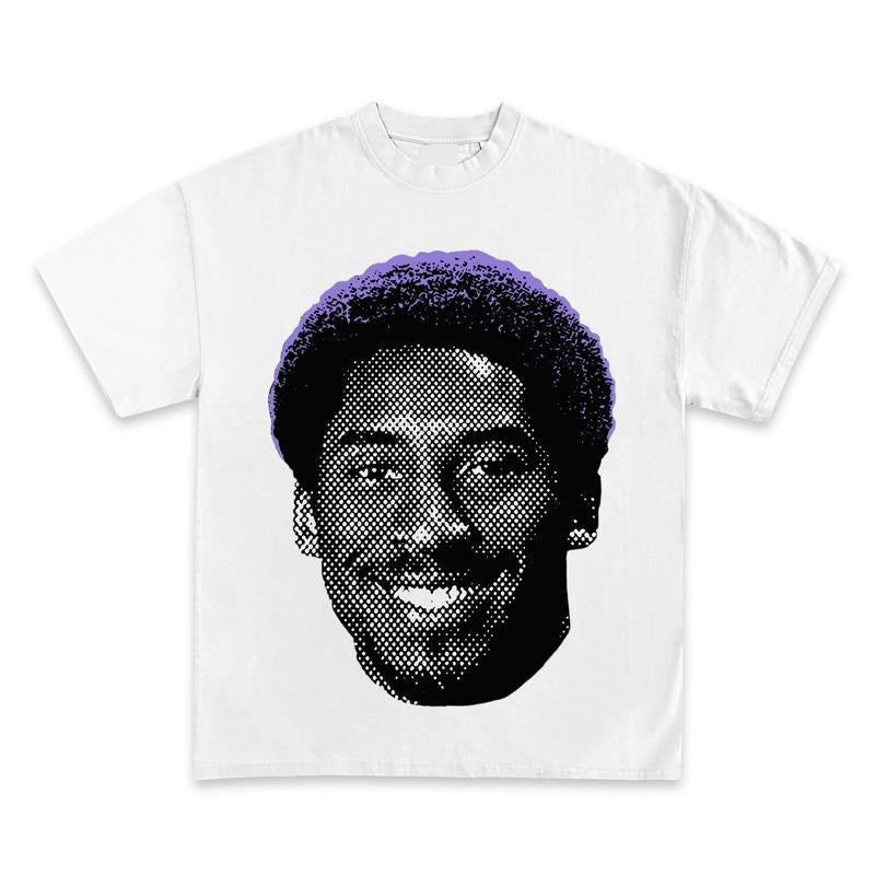 KOBE BRYANT AFRO GRAPHIC T-SHIRT - Streetwear Unisex Cool T-Shirt