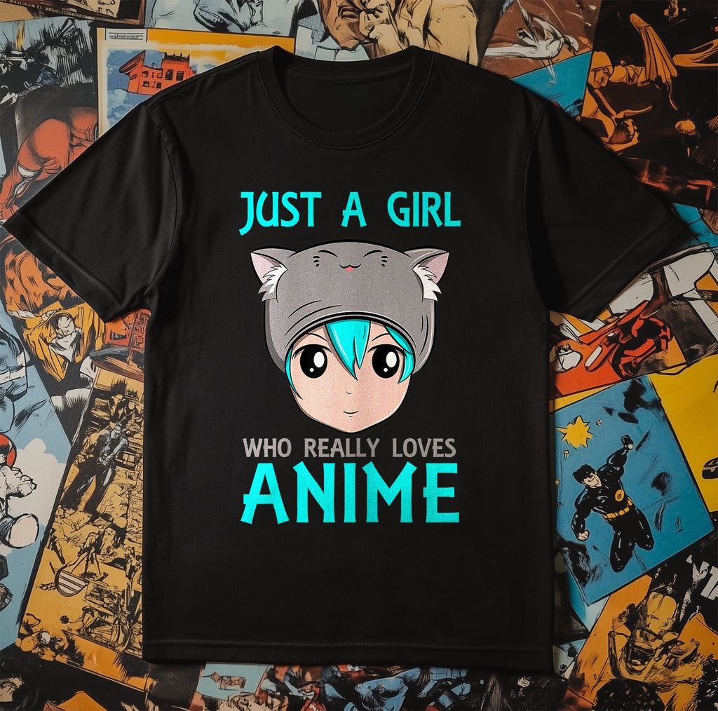 Kawaii Anime Girl T-Shirt