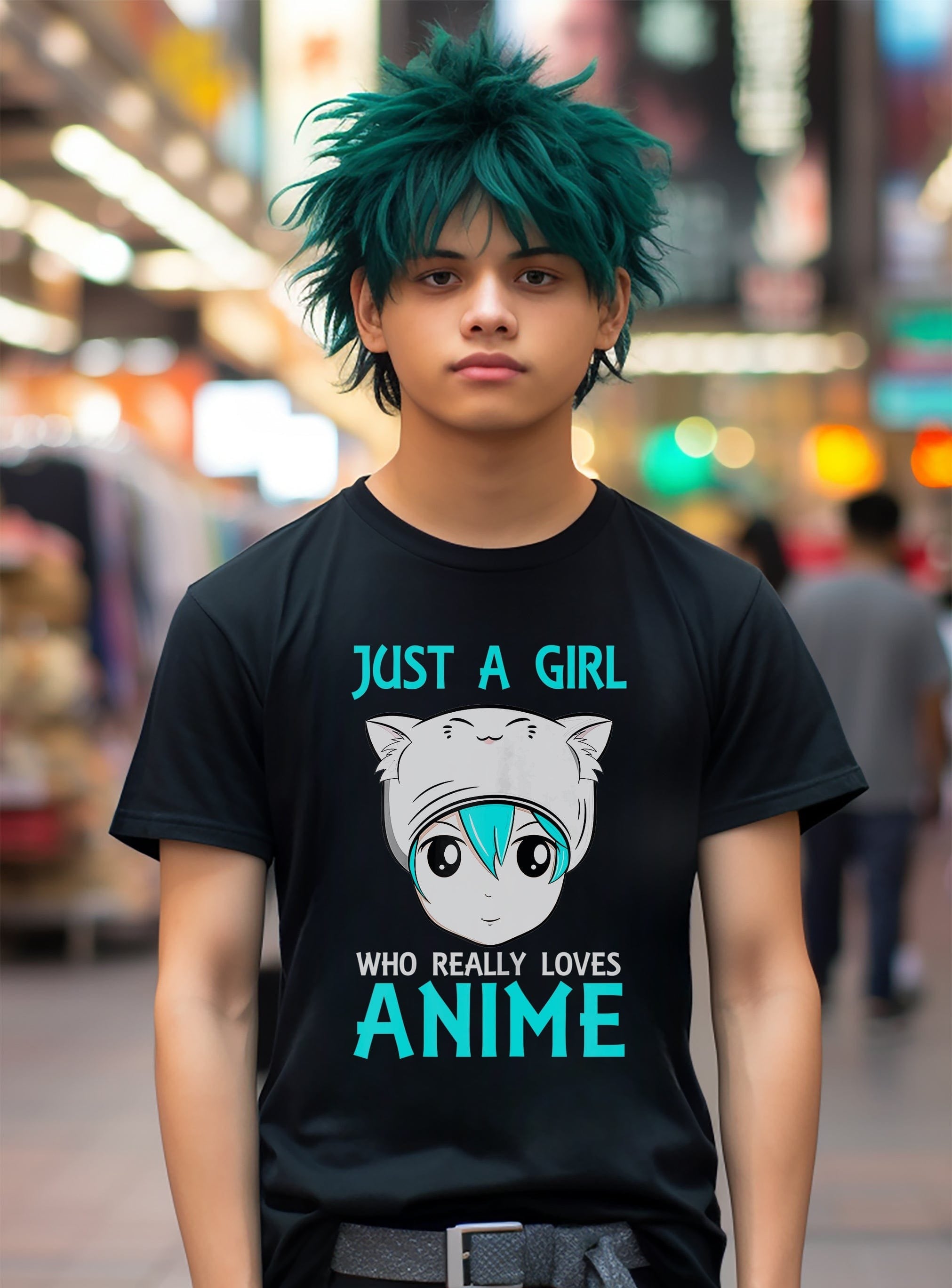 Kawaii Anime Girl T-Shirt