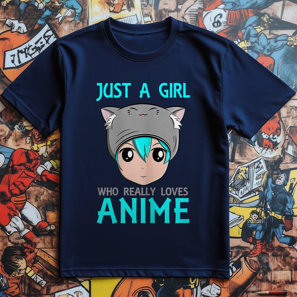 Kawaii Anime Girl T-Shirt