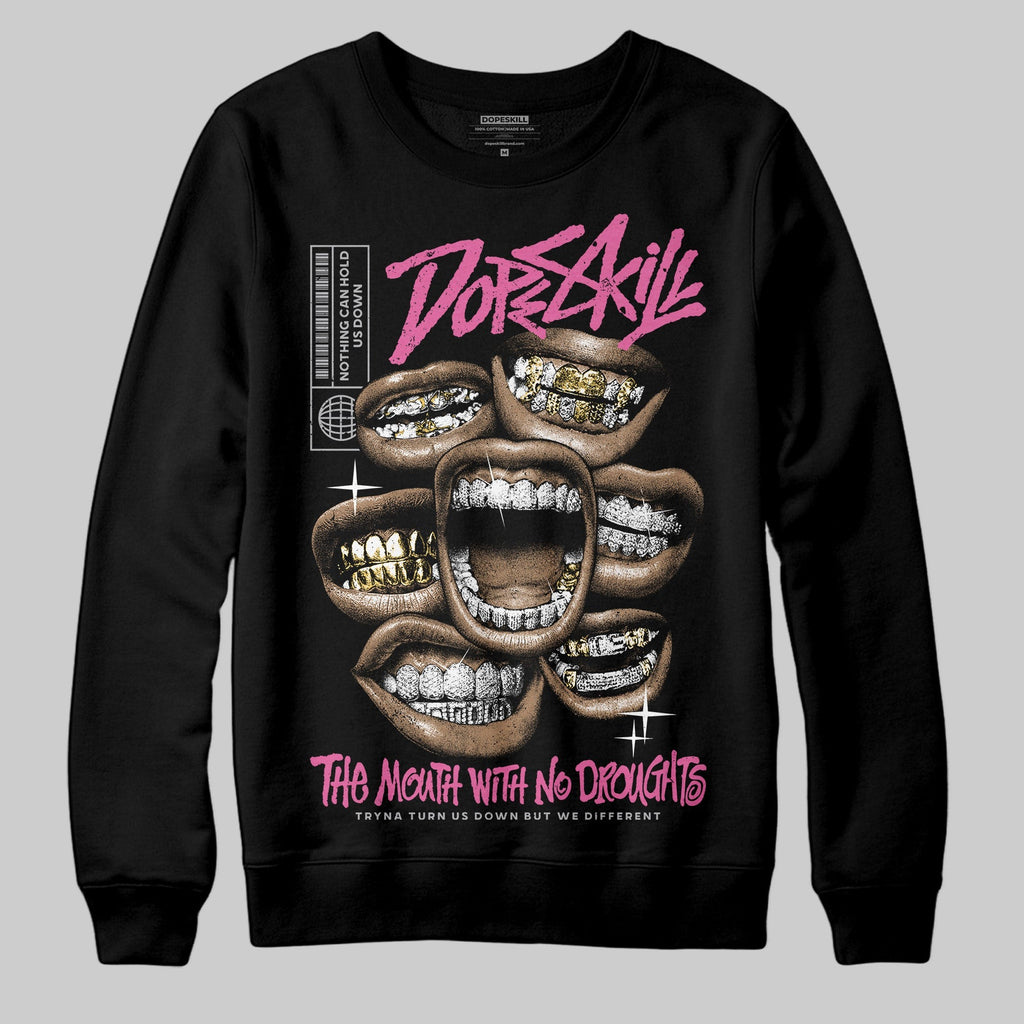 Kayano 14 Cream Sweet Pink DopeSkill Sweatshirt The Mouth With No Droughts Graphic