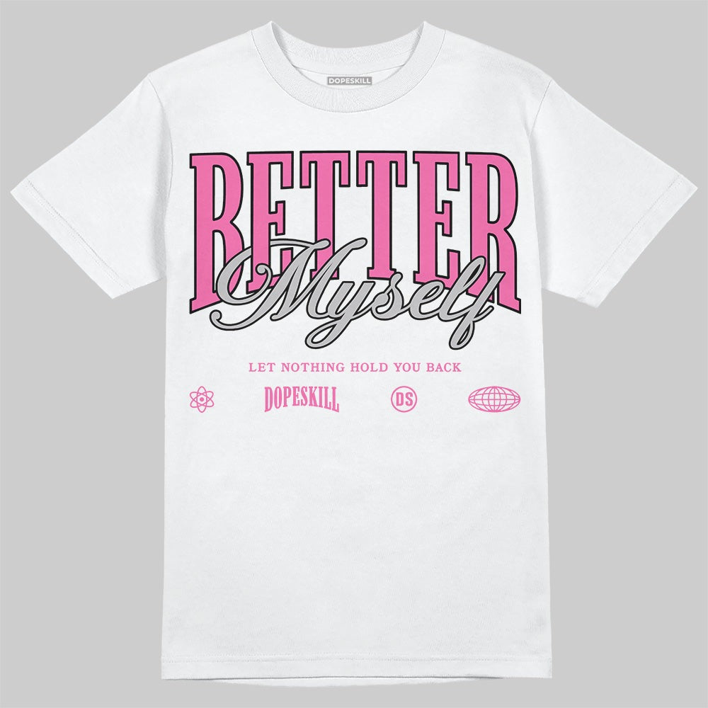 Kayano 14 Cream Sweet Pink DopeSkill T-Shirt Better Myself Graphic