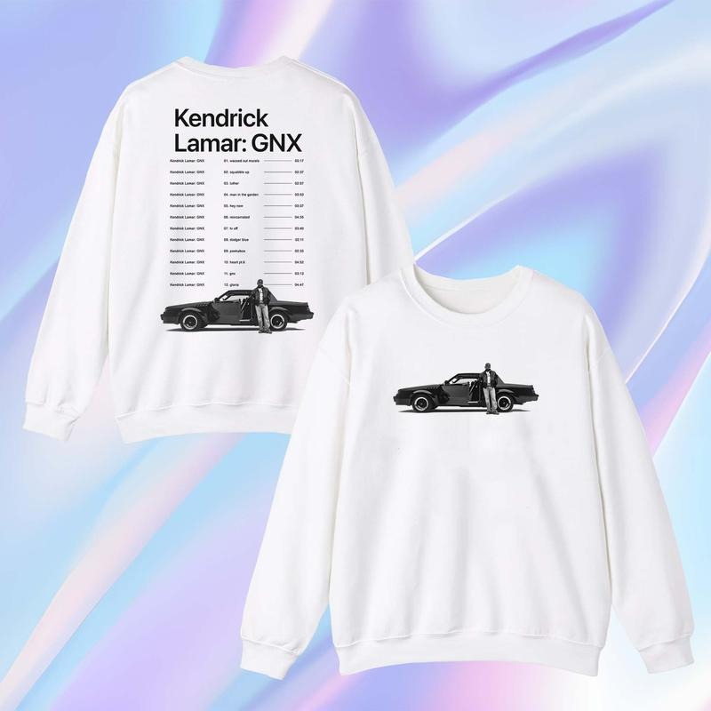 Kendrick new song Tshirt, all GNX Album T-Shirt, Hip Hop Graphic Tee, Lamar Shirt,