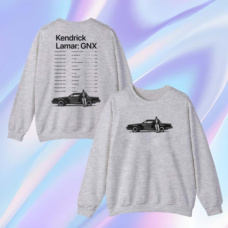 Kendrick new song Tshirt, all GNX Album T-Shirt, Hip Hop Graphic Tee, Lamar Shirt,