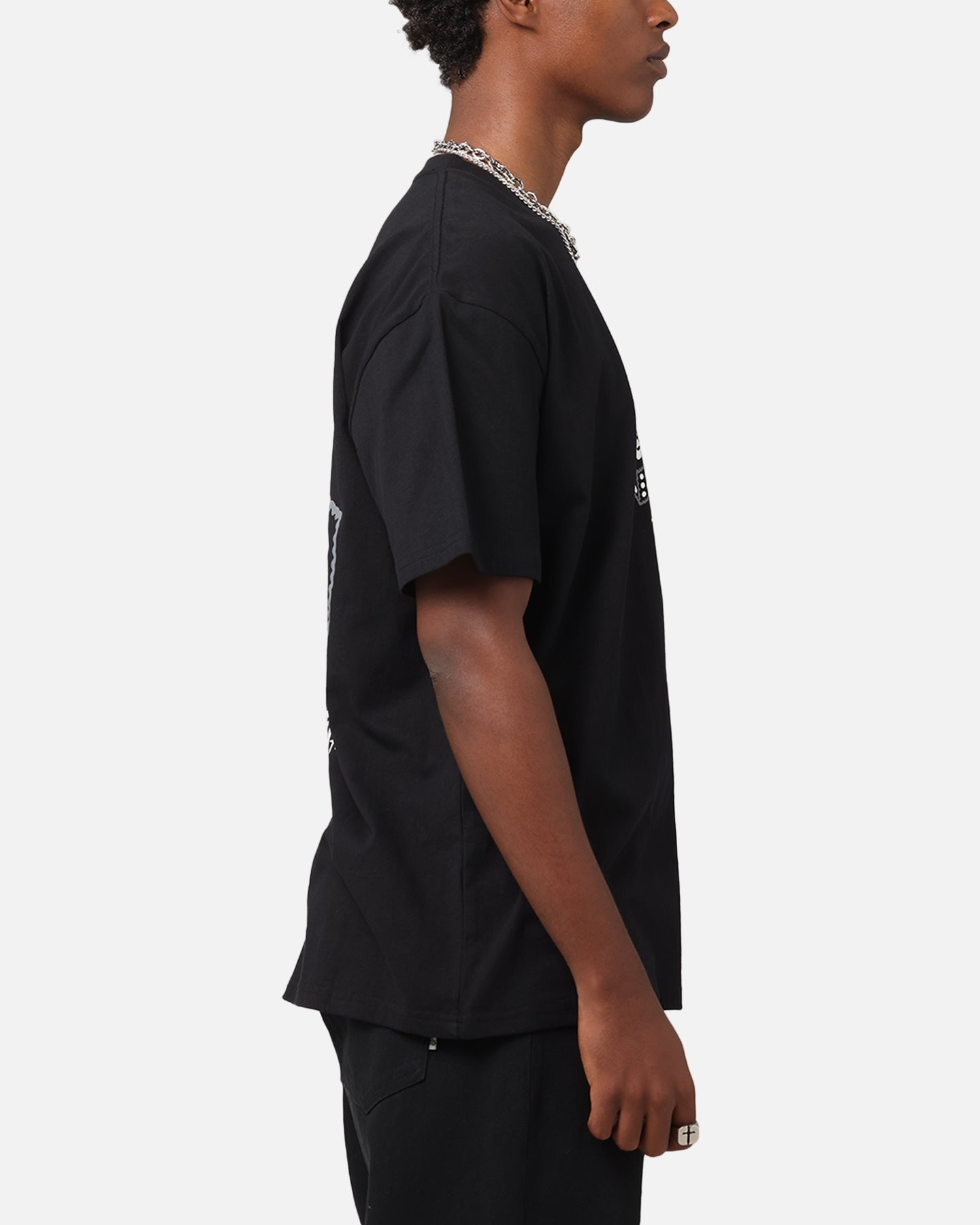 Key Street Dice Vintage T-Shirt Black
