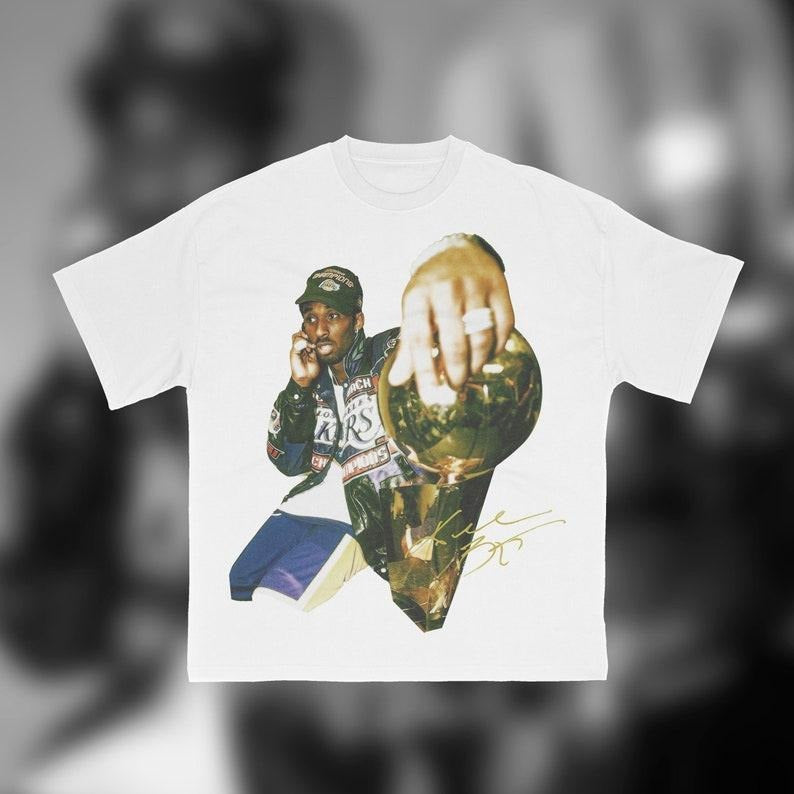 Kobe Bryant Graphic Tee, Basketball Championship Shirt, Lebron James, Kobe Shaq, Dennis Rodman, Lakers MVP, Rap Tee