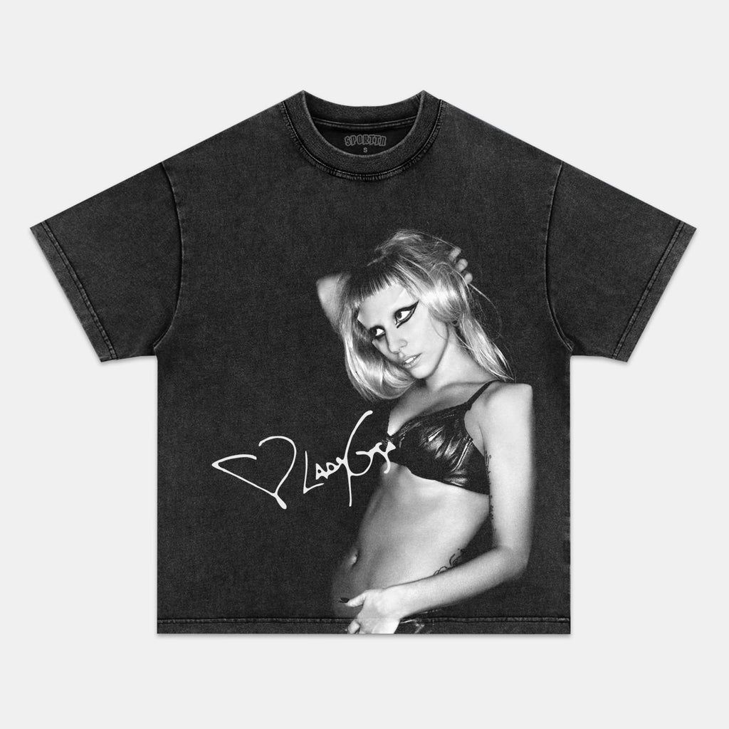 LADY GAGA VINTAGE TEE Style001