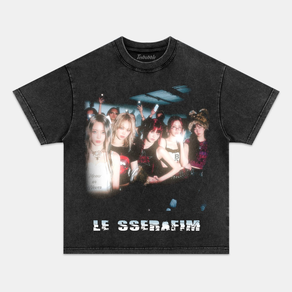 LE SSERAFIM TEE Style001