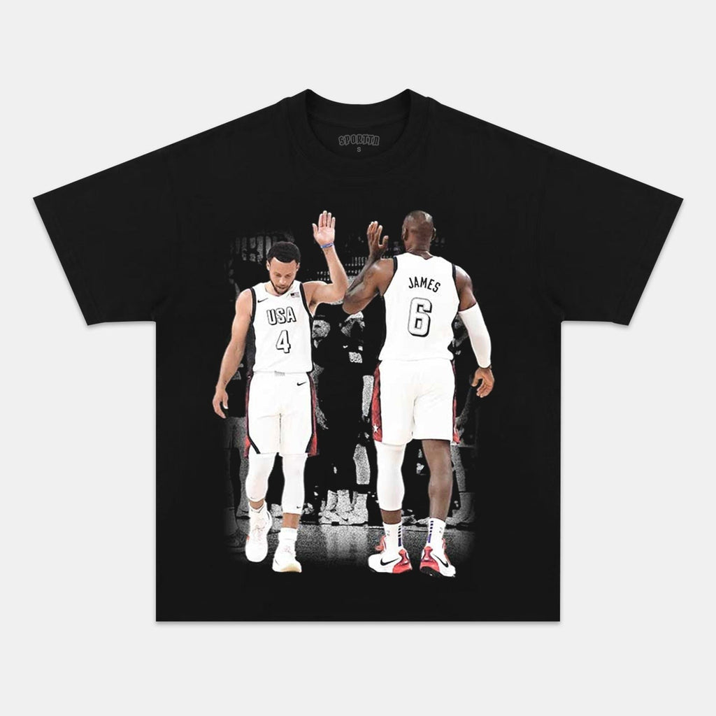 LEBRON JAMES & CURRY TEE 2.0 Style001