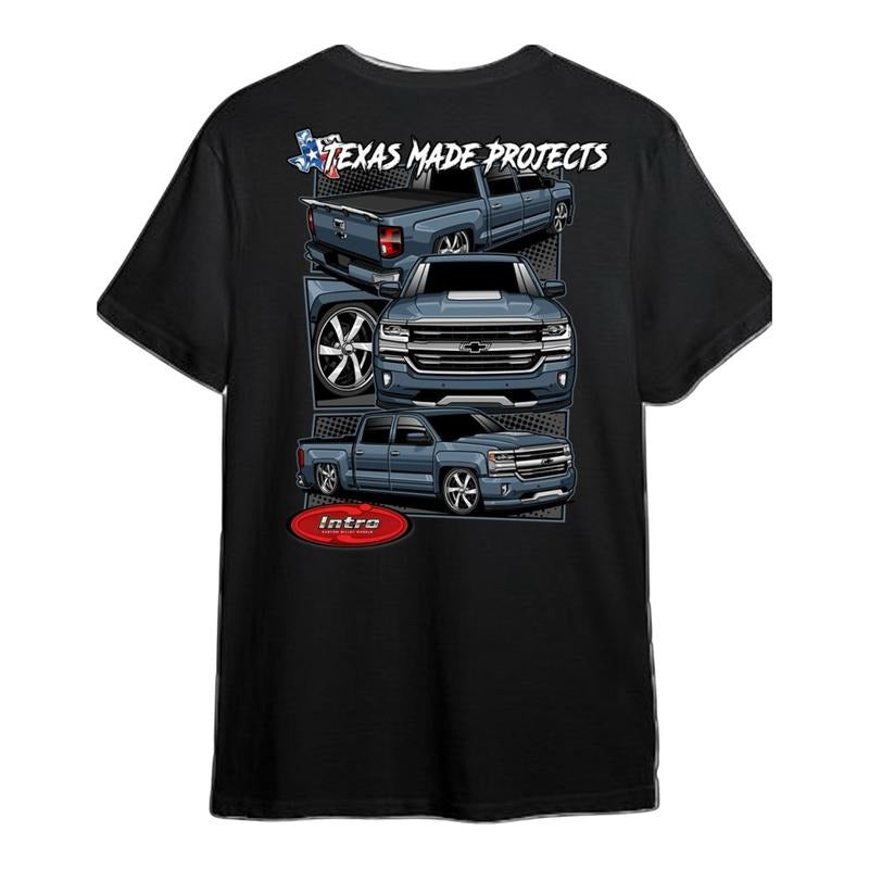 LTX PEPE 2015 Silverado T-shirt, Texas Made Projects Graphic Tee, Truck shirts, Shirts For Men, Car Merch, Menswear Menswear Tops Classic black tee