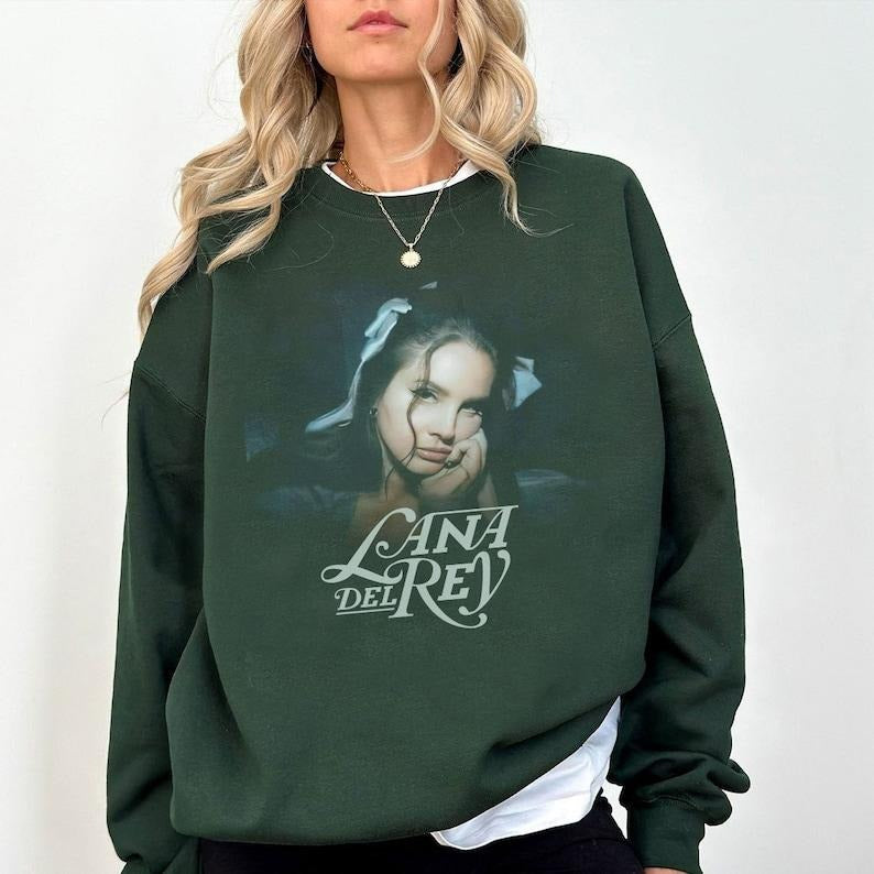 La.na DR 2024 Tshirt, Music Rock Retro Vintage Shirt Crew Neck, Summer Streetwear