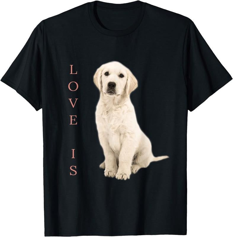 Labrador Retriever Shirt Women Men White Lab Mom Dad Dog Tee Unisex T-Shirt Sweatshirt Hoodie Crewneck Casual Shortsleeve Tshirt