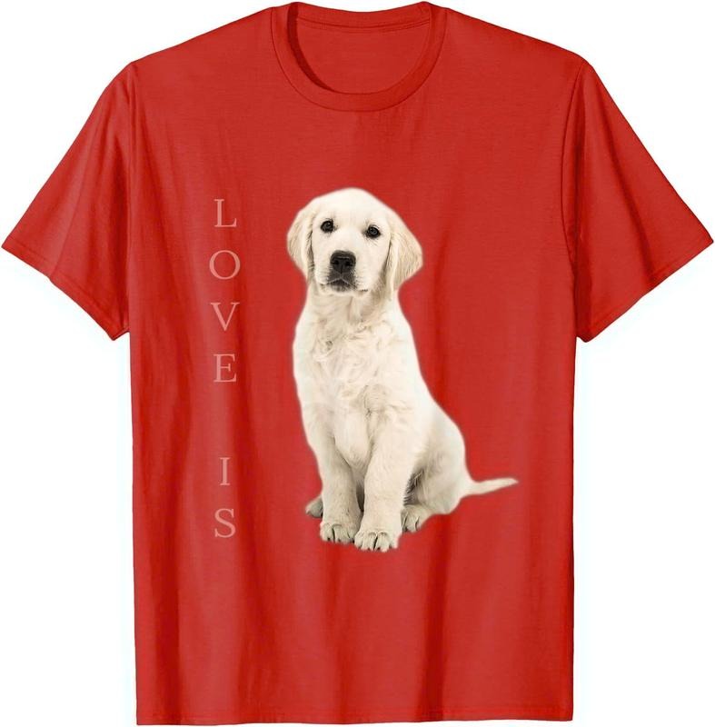 Labrador Retriever Shirt Women Men White Lab Mom Dad Dog Tee Unisex T-Shirt Sweatshirt Hoodie Crewneck Casual Shortsleeve Tshirt