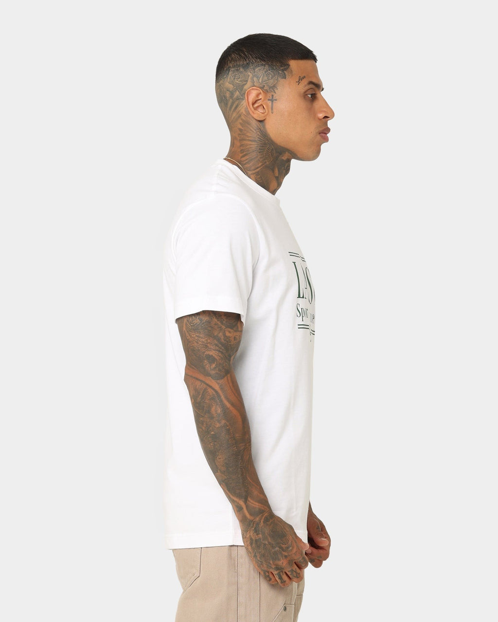 Lacoste Graphic Logo T-Shirt White